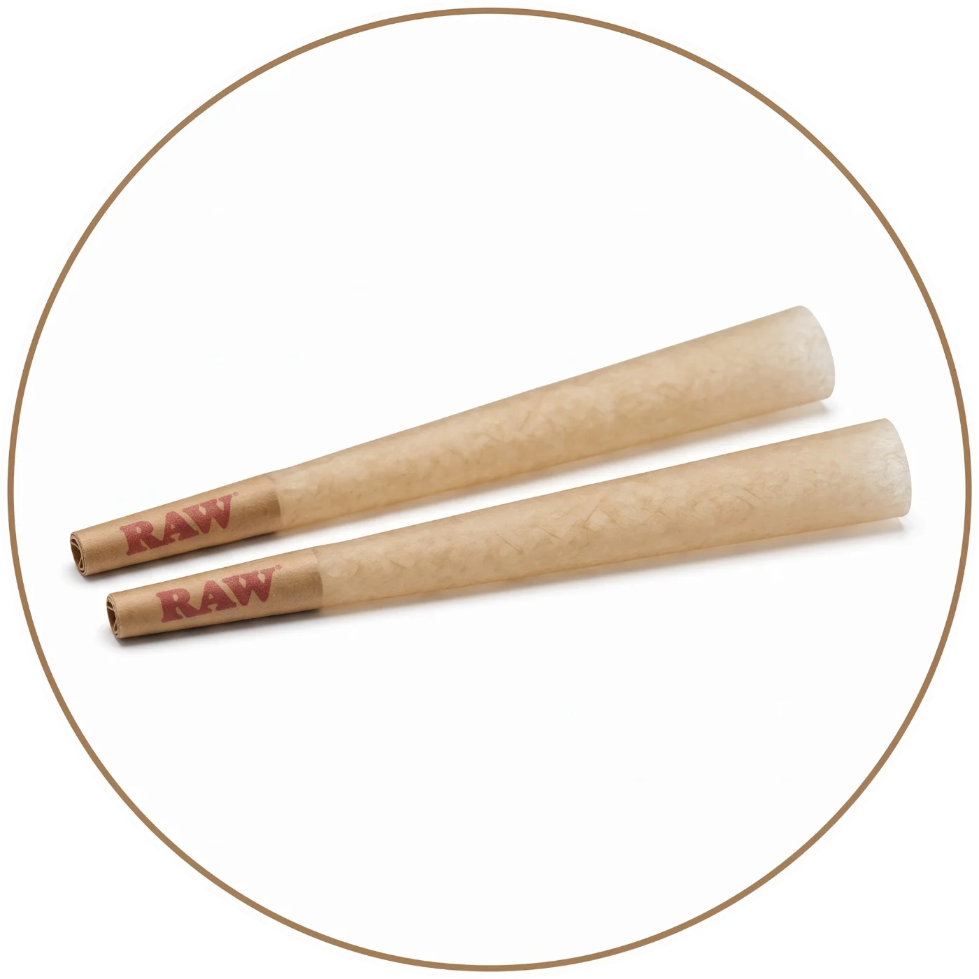 RAW King Size -kartioiden 2 kpl pakkaus