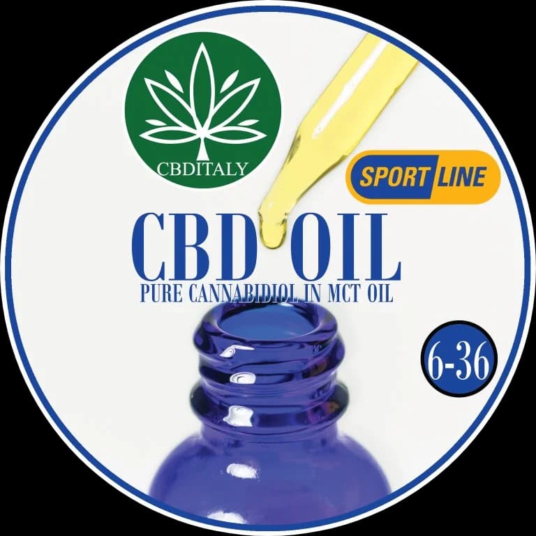 CBD 36%, MCT-oljy, THC-vapaa, SPORTLINE