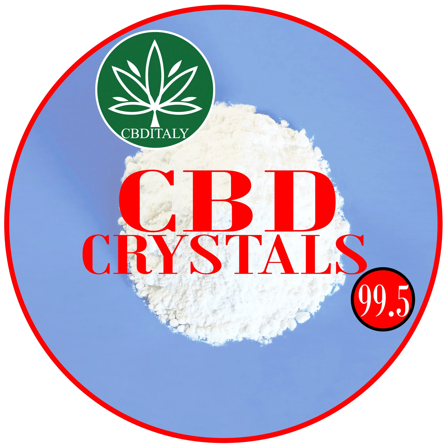 CBD Crystals 99.5% Pure Cannabidiol
