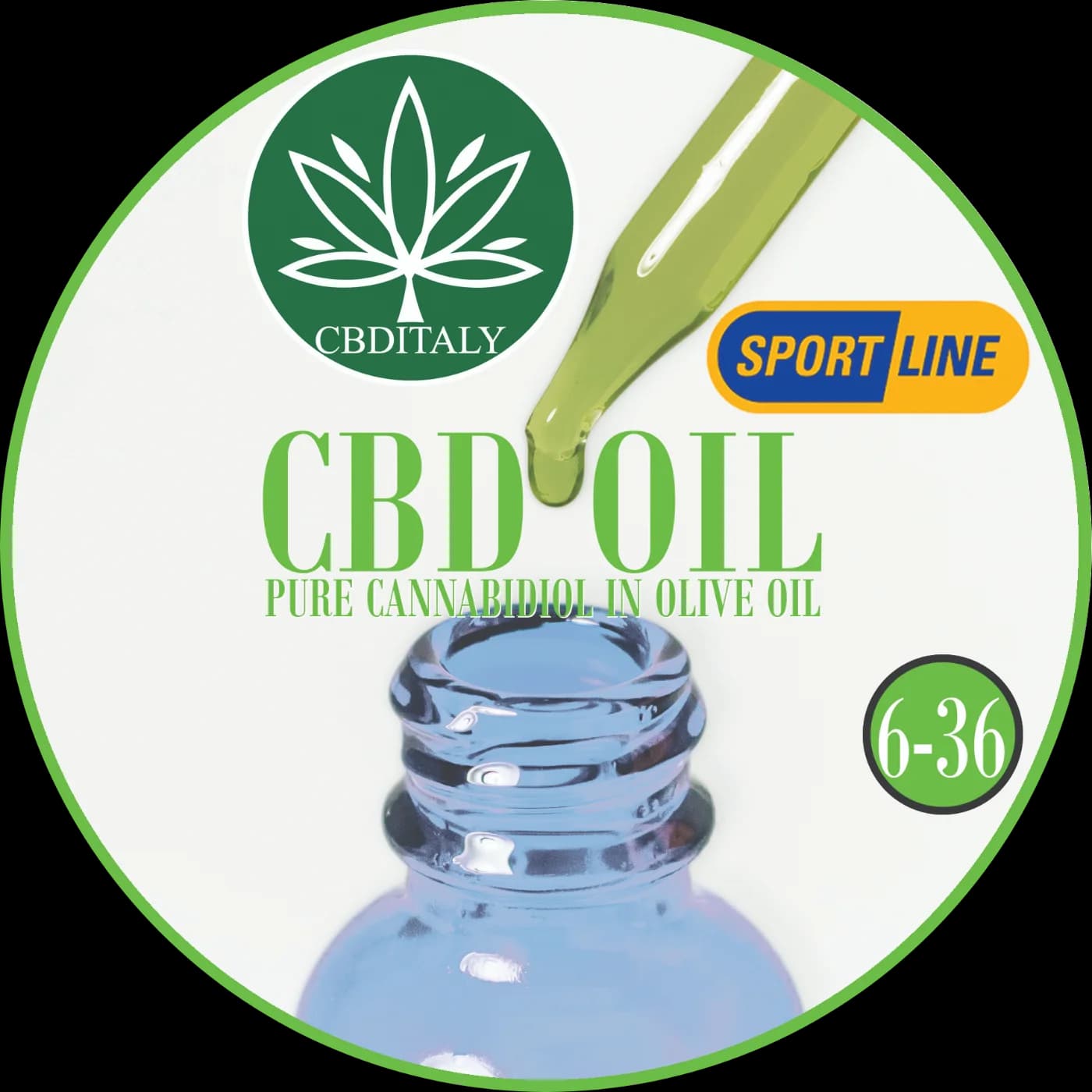 CBD Oliivioljy 24% SPORTLINE