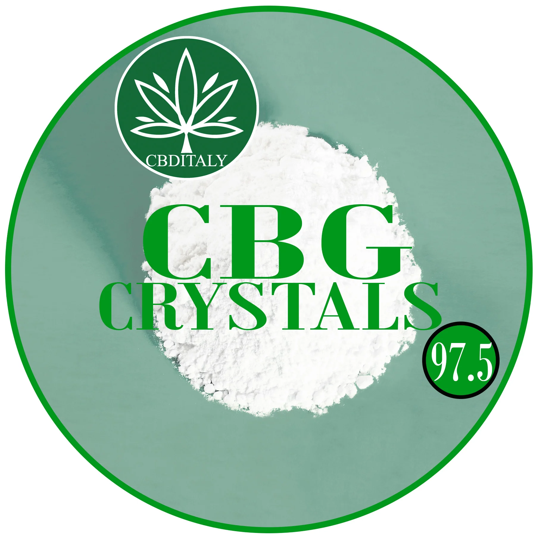 CBG-kiteet 97.5% puhdas Kannabigeroli - CBG-isolaatti 2g